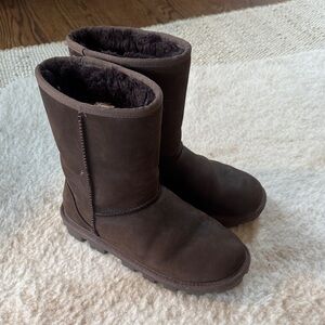 UGG Chocolate Leather Boots